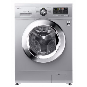 Стиральная машина LG F1296TD4 Серебристый (8 кг, кнопки)